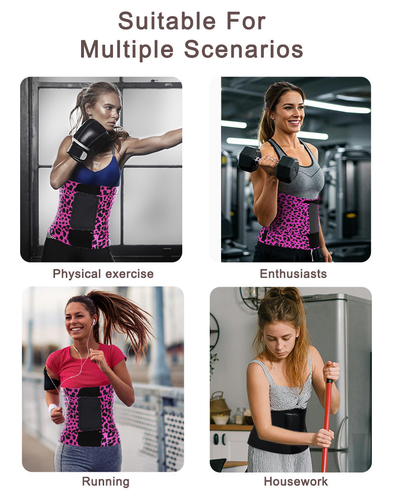 Women's Triple Wrap Waist Trainer Belt for Workouts