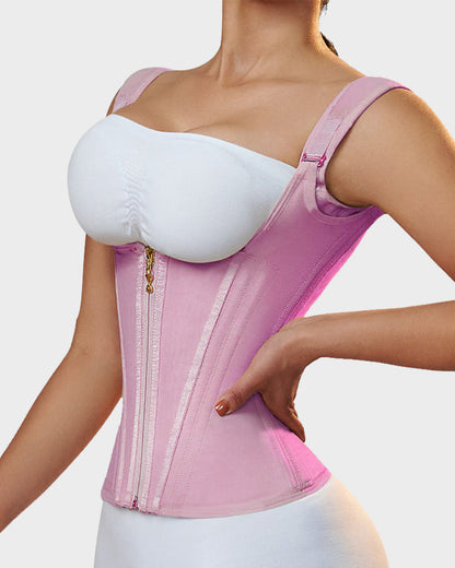 Women's Tummy Control Waist Trainer with Straps for Workout