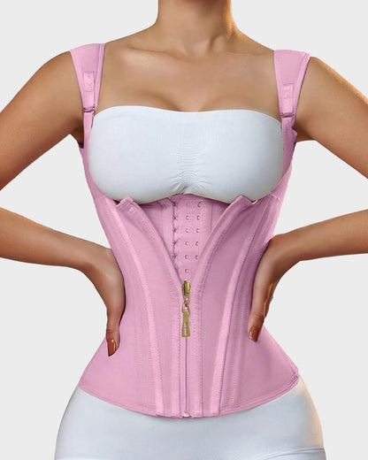 Women's Tummy Control Waist Trainer with Straps for Workout