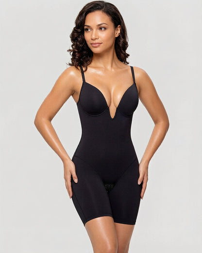 Women's U Plunge Strapless Bodysuit for Bridal Wear