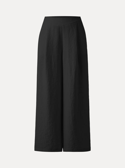 Women's Wide Leg Pant with Pockets for Warm-Weather Workdays